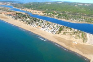 Plage des ayguades Gruissan